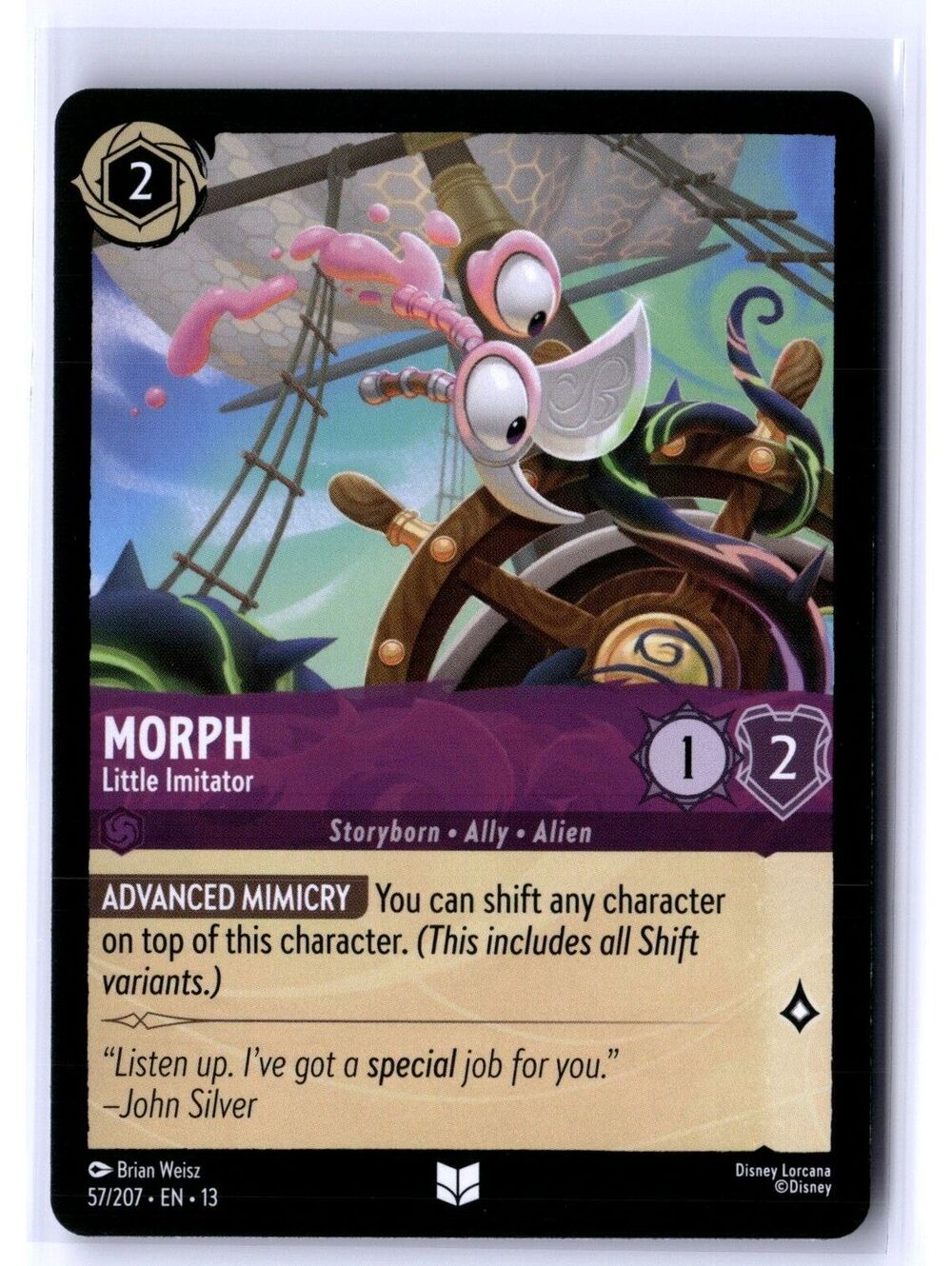 Morph - Little Imitator Uncommon Attack of the Vine! 57/207 NM